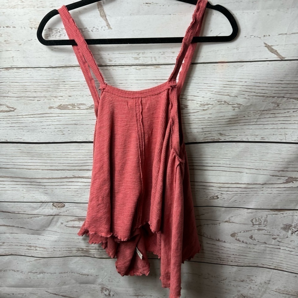 NWT We the Free Free People Rosetta Dream Weaver Tank V-Neck XS - Picture 6 of 8